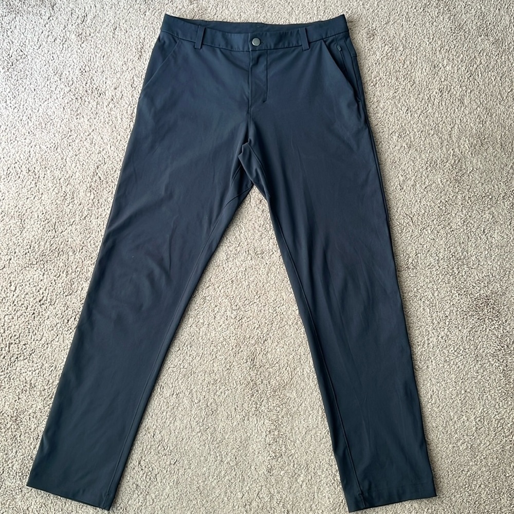 Lululemon Commission Pant Classic Warpstreme 30” Obsidian Grey - Picture 4 of 13